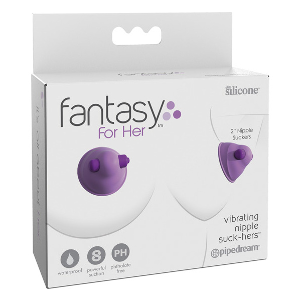 Fantasy For Her Vibrating Nipple Suck-Hers