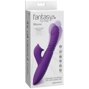 Fantasy for Her Ultimate Thrusting Clit Stimulate-Her - Purple