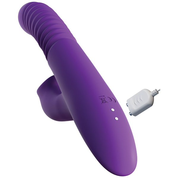 Fantasy for Her Ultimate Thrusting Clit Stimulate-Her - Purple - Image 4