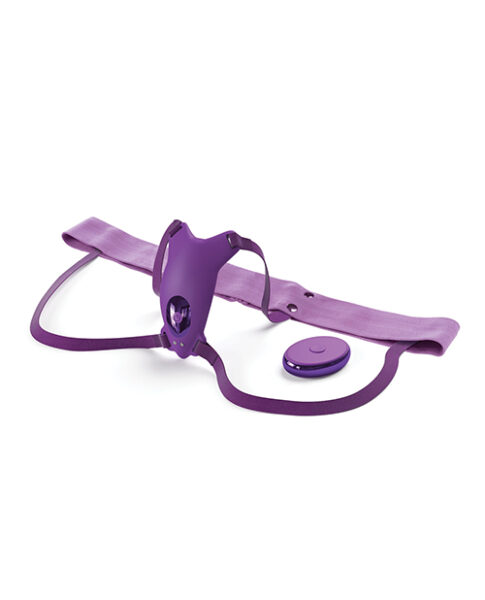 Fantasy For Her Ultimate Butterfly Strap On - Purple - Image 5