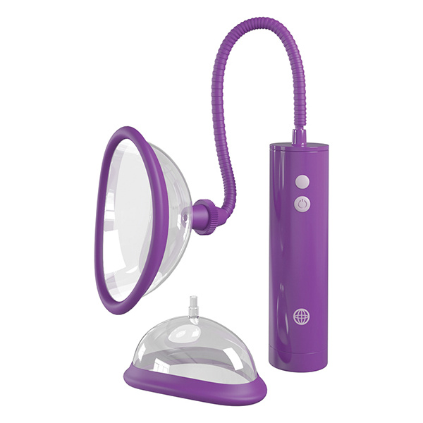 Fantasy For Her Rechargeable Pleasure Pump Kit - Purple - Image 4