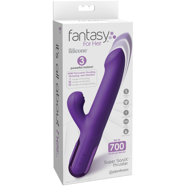 Fantasy for Her Super SoniX Thruster - Purple