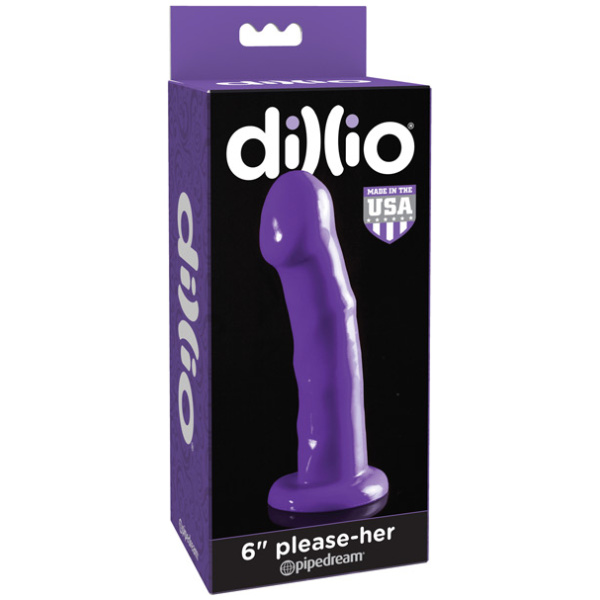 Dillio 6" Please Her - Purple