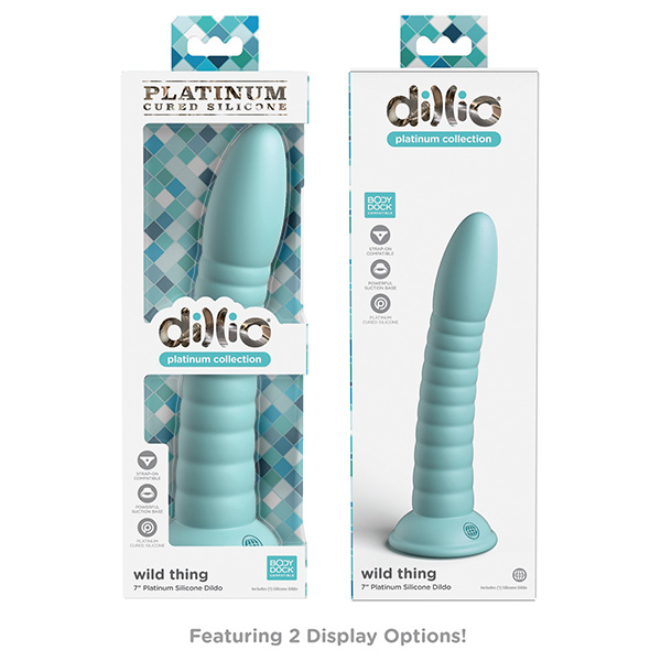 Dillio Platinum 7" Wild Thing Silicone Dildo - Image 5