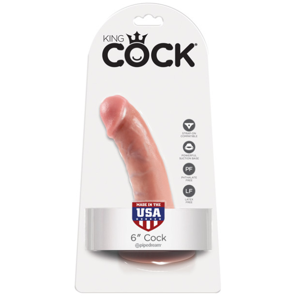 "King Cock 6"" Cock"