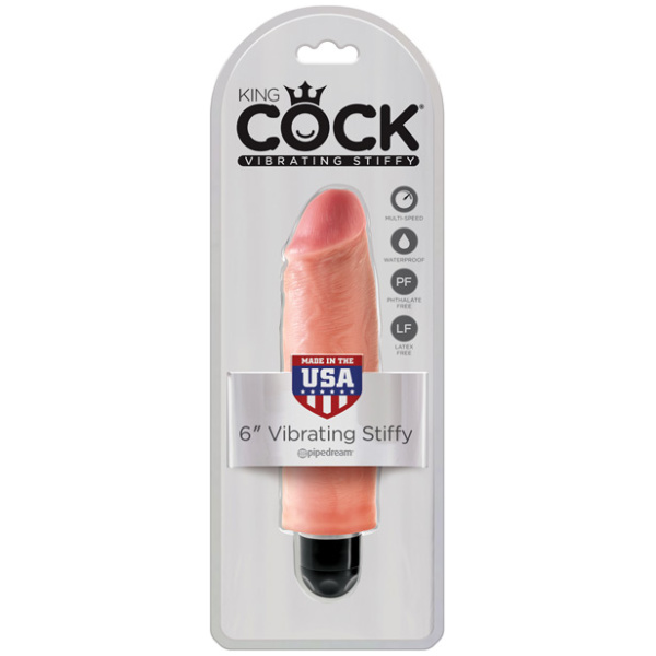 "King Cock 7"" Vibrating Stiffy"