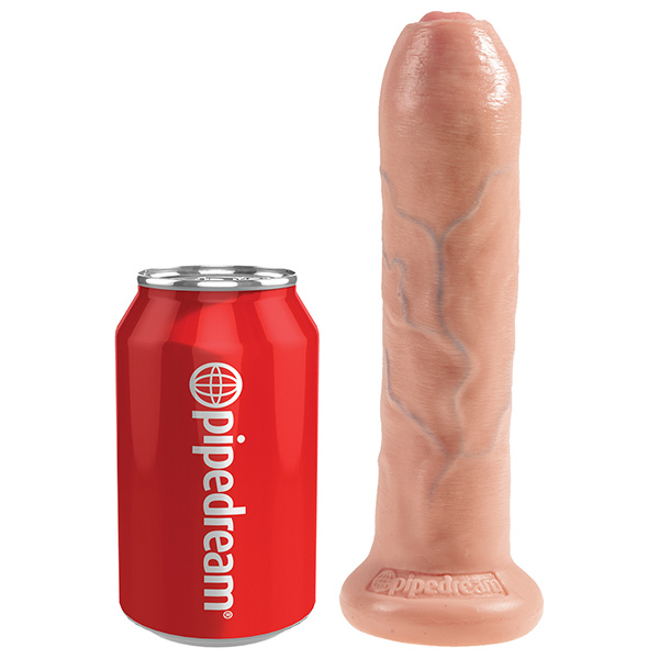 "King Cock 7"" Uncut Dildo" - Image 2