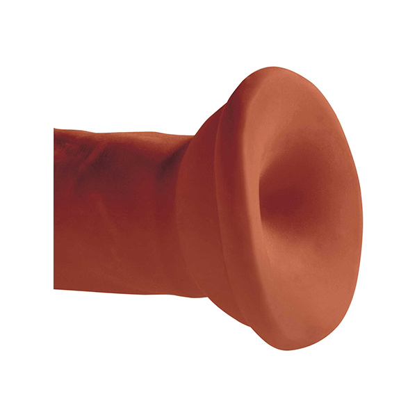 King Cock Plus 6" Triple Density Cock - Brown - Image 3