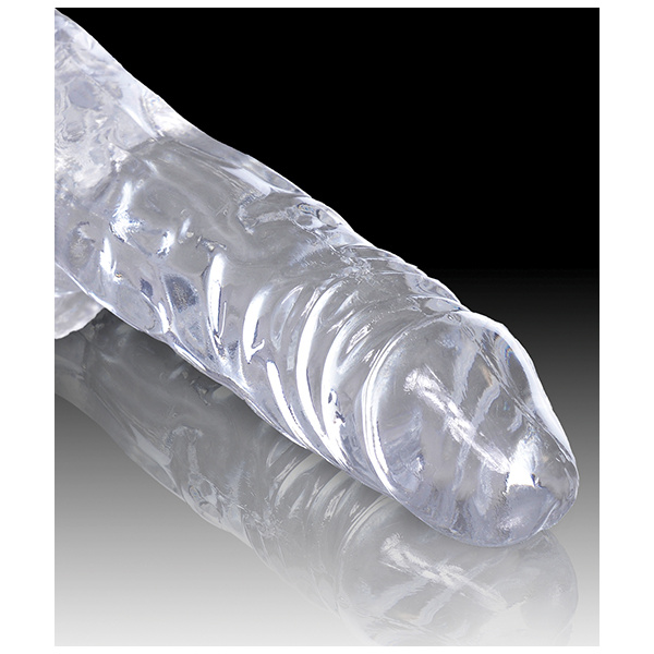 King Cock Clear Cock W/balls - Image 3