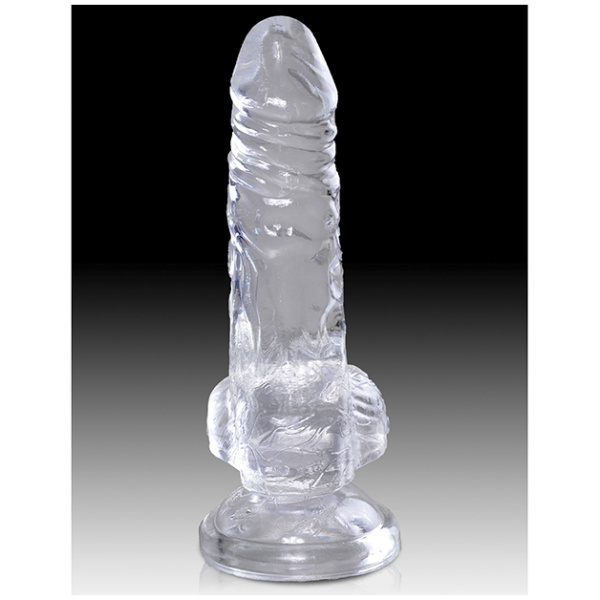 King Cock Clear Cock W/balls - Image 2
