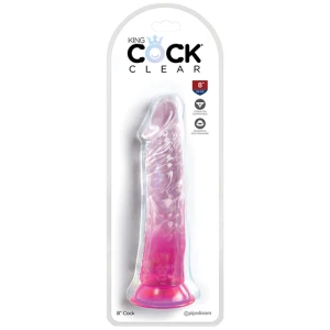 King Cock Clear 8" Cock