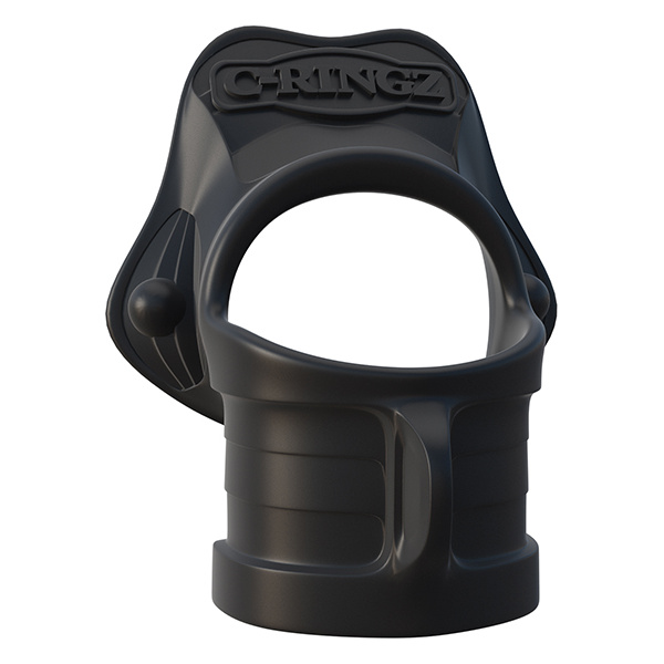 Fantasy C-Ringz Rock Hard Ring & Ball Stretcher - Black - Image 2