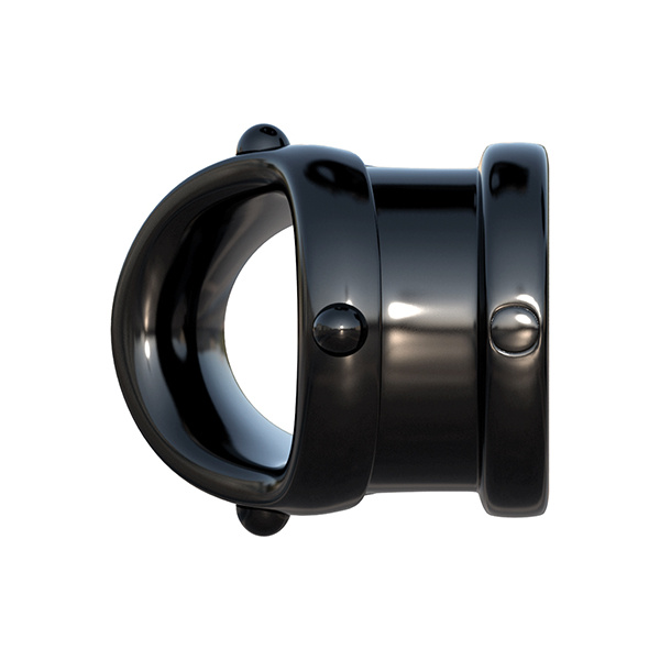 Fantasy C-Ringz Rock Hard Cock Pipe - Black - Image 4