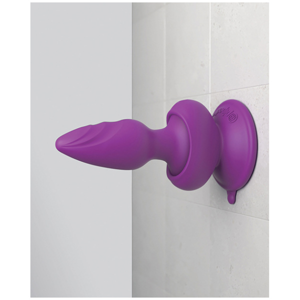 Threesome Wall Banger Plug - Purple - Image 4