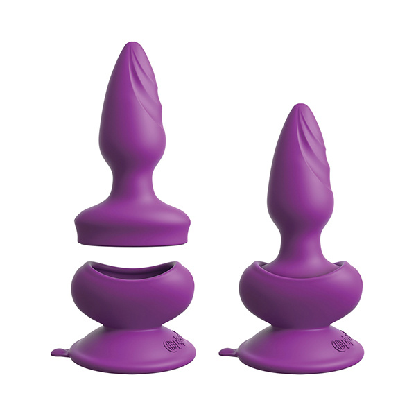 Threesome Wall Banger Plug - Purple - Image 5