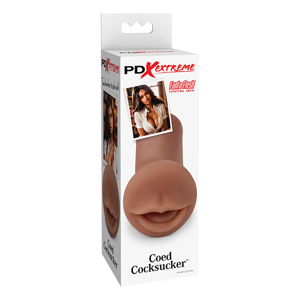 PDX Extreme Coed Cocksucker - Brown