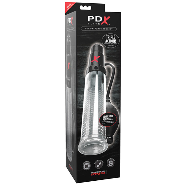 PDX Elite Suck N Pump Stroker