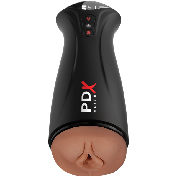PDX Elite Fuck Gasm Pussy Stroker - Brown - Image 2