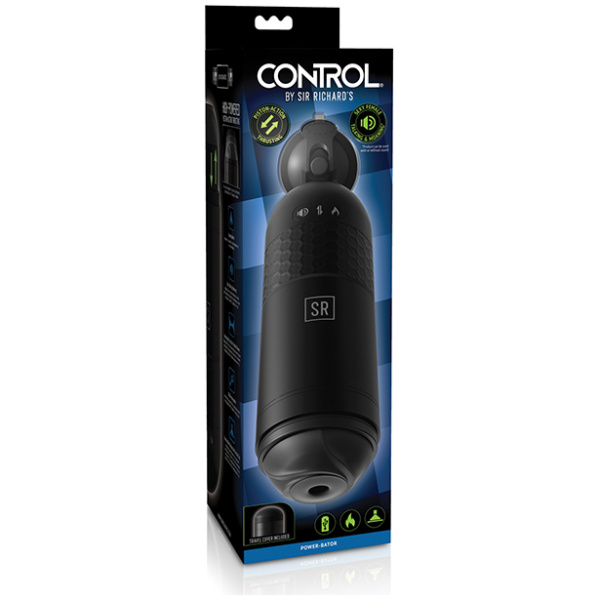 Sir Richards Control Power-Bator w-Talking & Moaning - Black