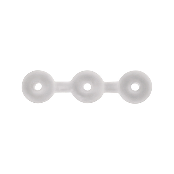 Perfect Fit Triple Donut Ring - Clear - Image 5