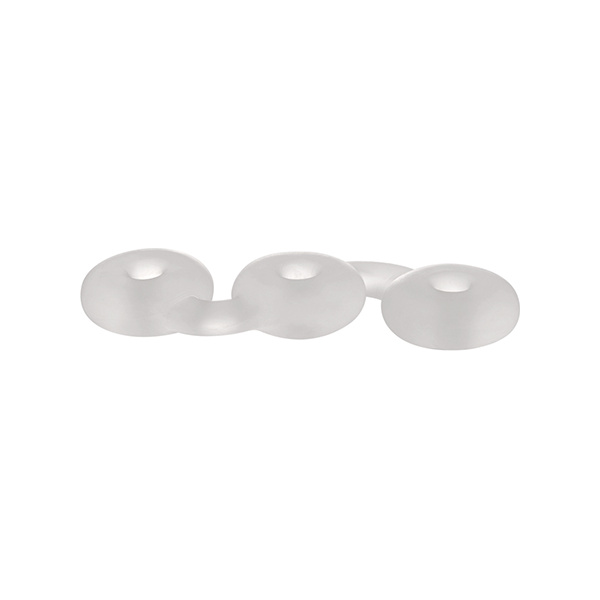 Perfect Fit Triple Donut Ring - Clear - Image 2