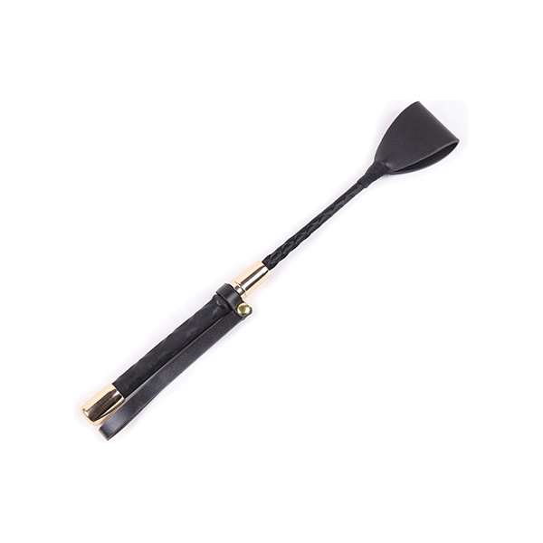 Plesur 12" Riding Crop - Black