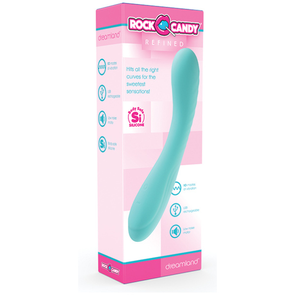 Rock Candy Dreamland G Spot Vibrator - Blue