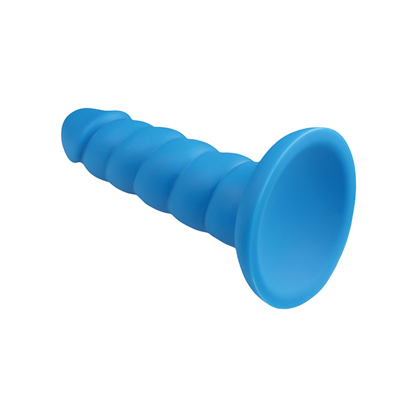 Rock Candy Suga Daddy Silicone Dildo - Blue - Image 2