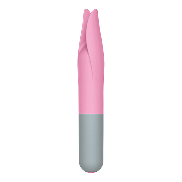 Rock Candy Cherry Flicker Clit Tickler - Pink-Grey