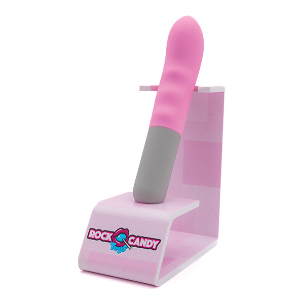 Rock Candy The Betterfinger G-Spot Vibe - Pink-Grey - Image 3