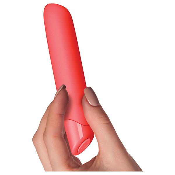 SugarBoo Cool Coral Rechargeable Vibrator - Coral - Image 3