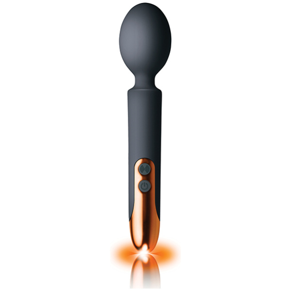 Rocks Off Oriel Rechargeable Wand - Black - Image 4