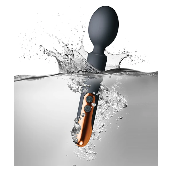 Rocks Off Oriel Rechargeable Wand - Black - Image 5