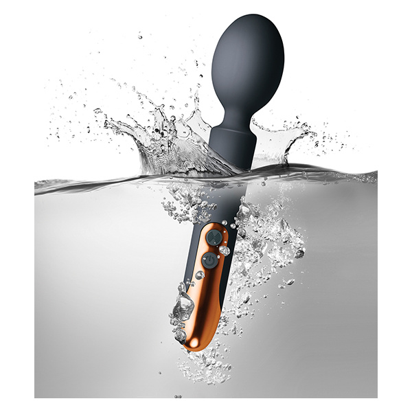 Rocks Off Oriel Rechargeable Wand - Black - Image 3
