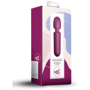 SugarBoo Playful Passion Wand Vibrator - Burgundy