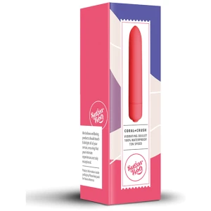 SugarBoo Coral Crush Vibrating Bullet - Coral