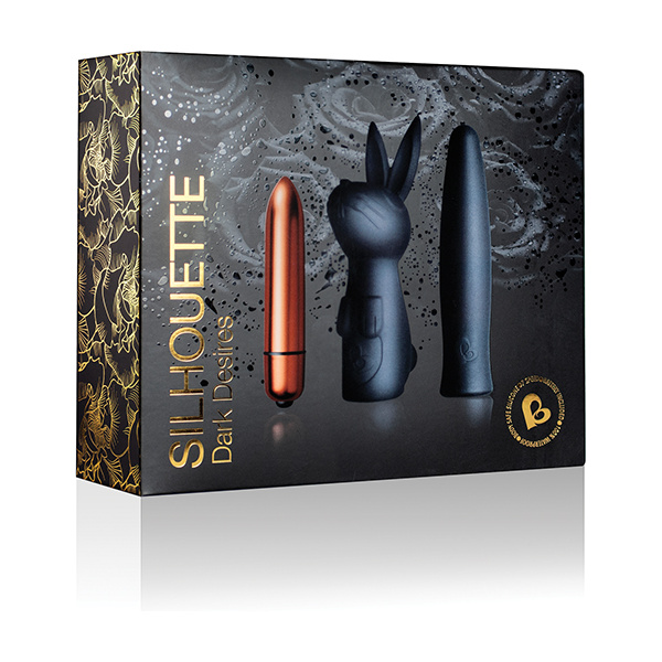 Rocks Off Silhouette Dark Desires Kit - Copper-Black