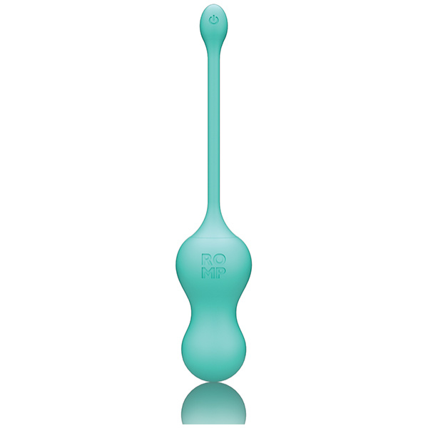 Romp Cello Remote Control G-Spot Vibrating Egg - Blue - Image 5