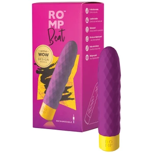 ROMP Beat Bullet Vibrator - Purple