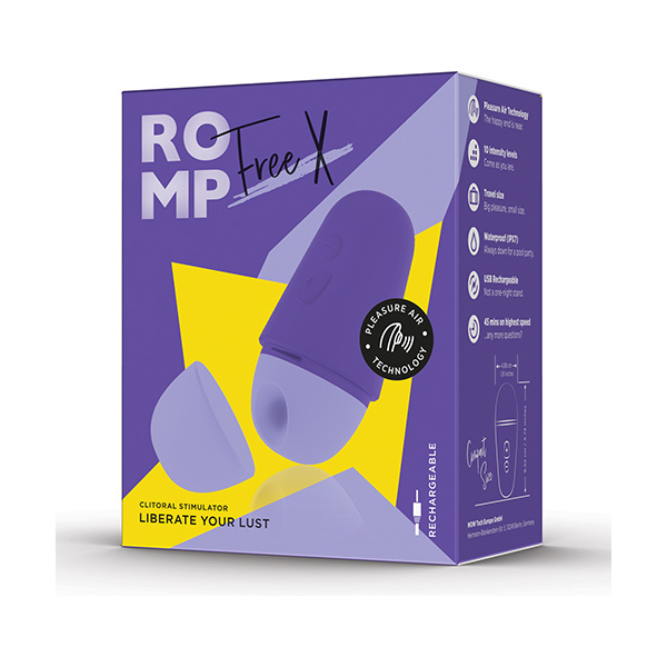 ROMP Free X Clitoral Vibrator - Purple