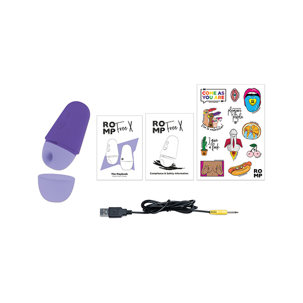 ROMP Free X Clitoral Vibrator - Purple - Image 2