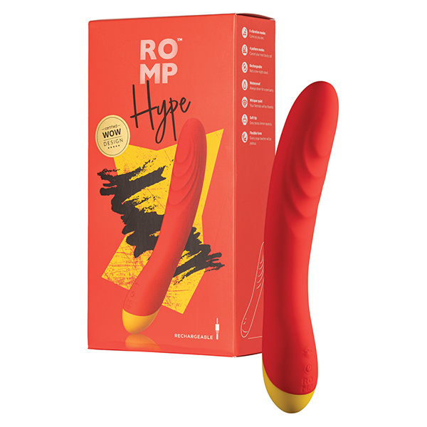 ROMP Hype G Spot Vibrator - Red