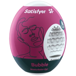 Satisfyer Masturbator Egg Bubble - Violet