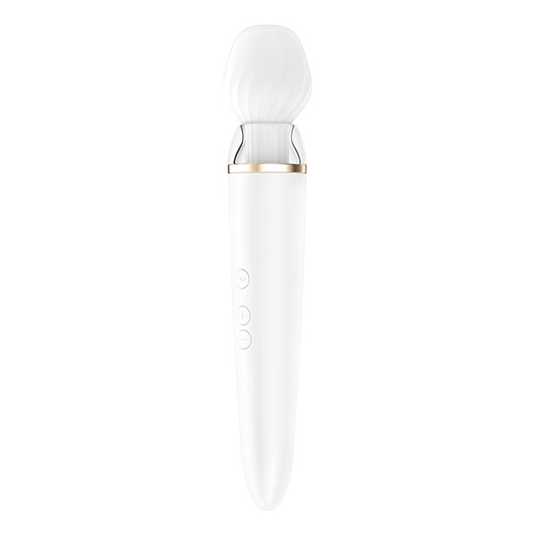 Satisfyer Double Wand-er - White - Image 4