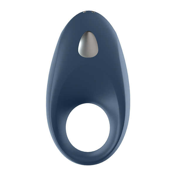 Satisfyer Mighty One Ring w-App - Blue - Image 3