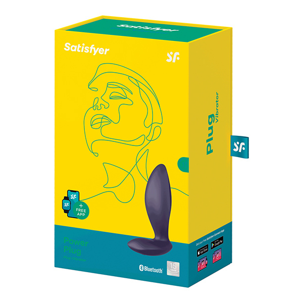 Satisfyer Power Plug - Plum - Image 5