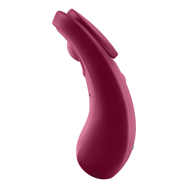 Satisfyer Sexy Secret Panty Vibrator - Red Wine - Image 4