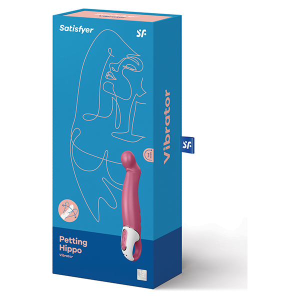 Satisfyer Vibes Petting Hippo - Fuchsia - Image 4