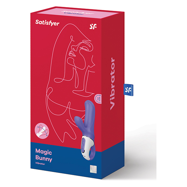 Satisfyer Vibes Magic Bunny - Blue - Image 2