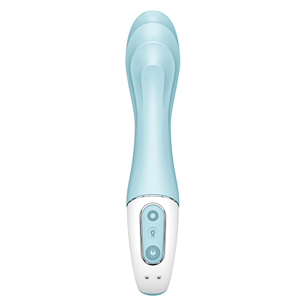 Satisfyer Air Pump Vibrator 5+ - Blue - Image 3